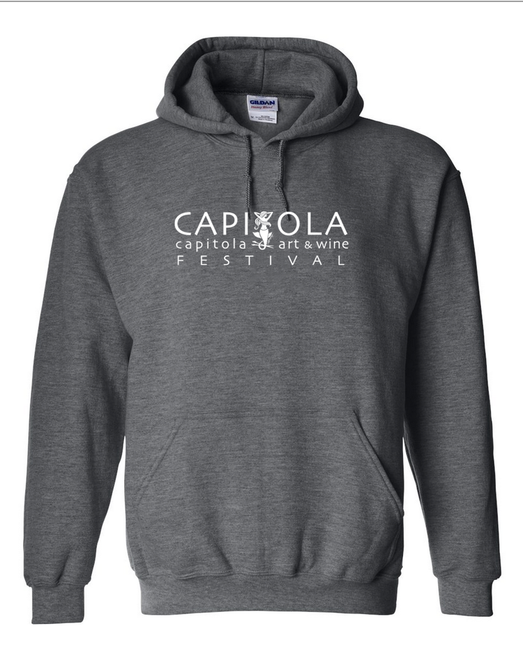 Capitola Art and Wine Festival Hoodie Grey