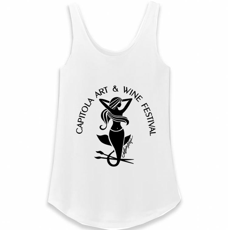 Capitola Art and Wine Festival Classic Mermaid Tank Top