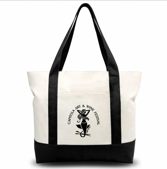 Capitola Art and Wine Festival Tote Bag