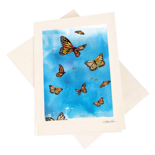Butterflies 5-Pack Greeting Card Set
