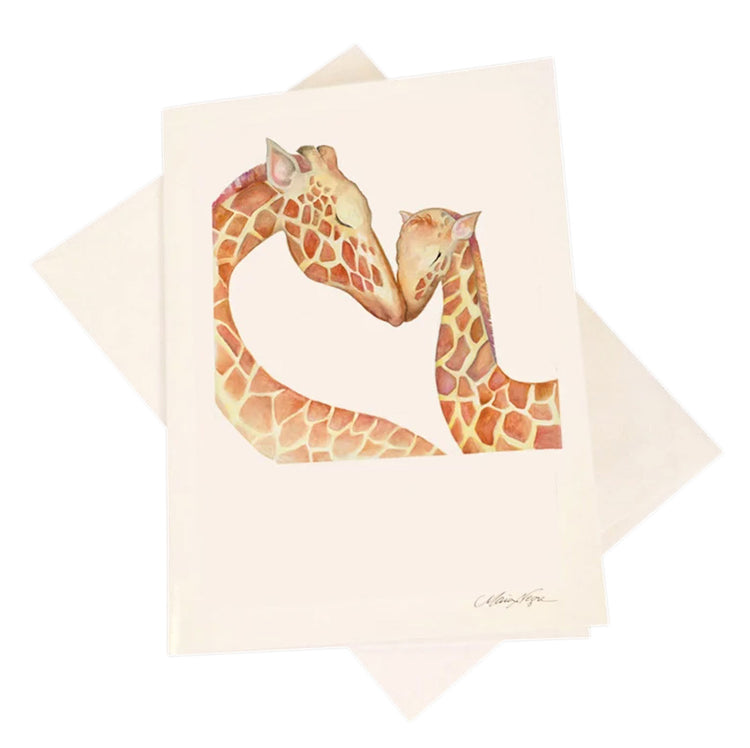 Giraffe 5-Pack Greeting Card Set