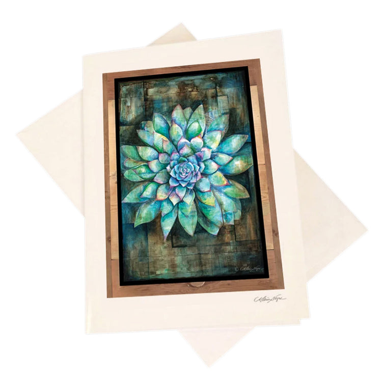 Succulent 5-Pack Greeting Card Set